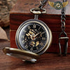 Le Mécano-Dandy - Montre Gousset Squelette à Loupe, Remontage Manuel - Vue 7 - Gousset-heritage