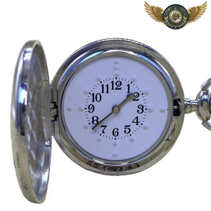 Le Minimaliste - Montre Gousset Savonette Tactile Ultra-Fine - Vue 1 - Gousset-heritage