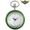 Le Minimaliste Chic - Montre de Poche Quartz Boîtier Blanc Laqué - Vue 4 - Gousset-heritage