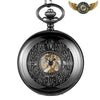 Le Monolithe Noir - Montre Gousset Squelette Mécanique Manuelle - Vue 11 - Gousset-heritage