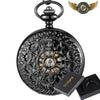 Le Monolithe Noir - Montre Gousset Squelette Mécanique Manuelle - 1 - Gousset-heritage