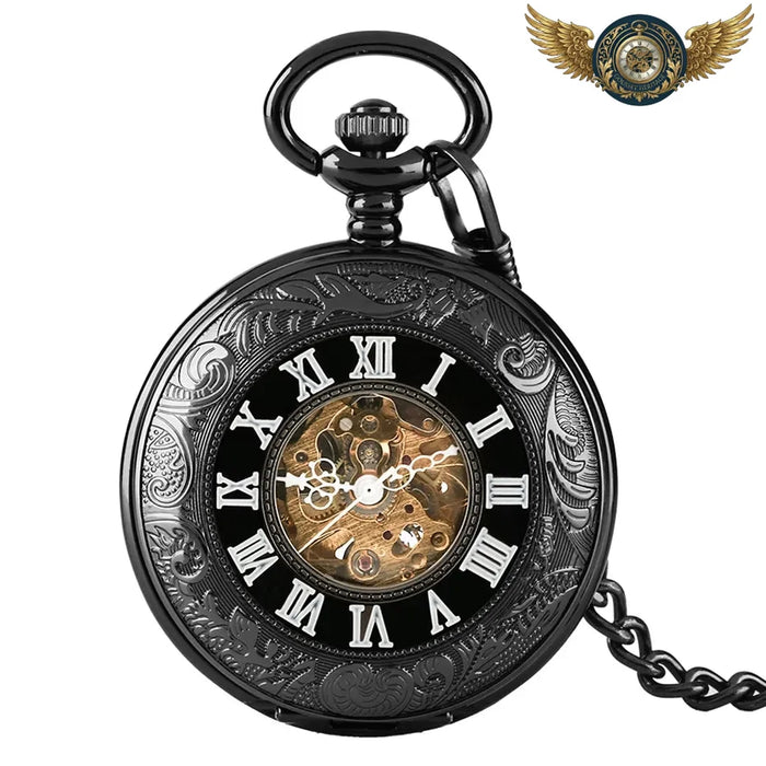 Le Mystère Automatique – Montre Gousset Squelette Automatique - Vue 1 - Gousset-heritage