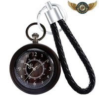 Le Naturaliste - Montre Gousset Bois Foncé, Mouvement Quartz. - Gousset-heritage