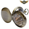 Le Nautilus - Montre Gousset Mécanique Bronze Double Chasseur - Vue 5 - Gousset-heritage