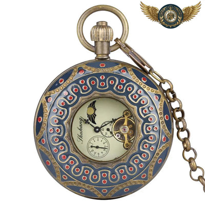Acheter Le Navigateur Céleste - Automatique Phase de Lune Double Hunter - Gousset-heritage