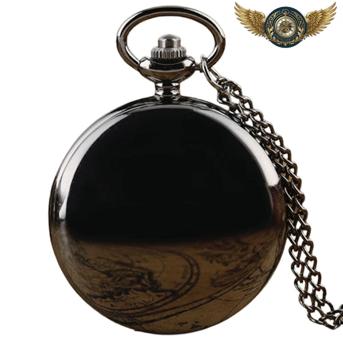Le Néo-Chasseur - Garde-temps Full-Hunter Noir Personnalisable - Noir - Gousset-heritage