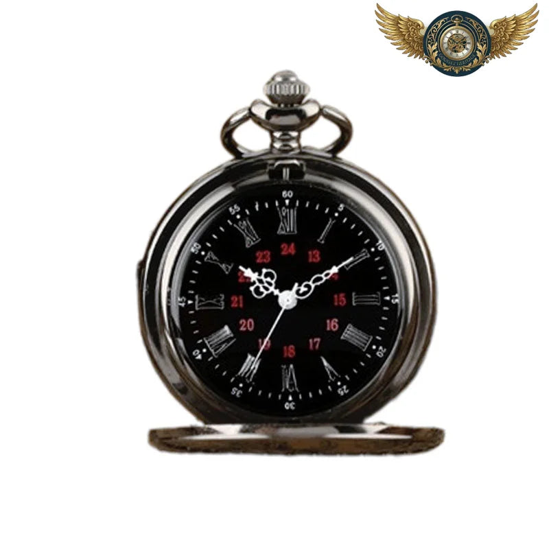Le Néo-Chasseur - Garde-temps Full-Hunter Noir Personnalisable