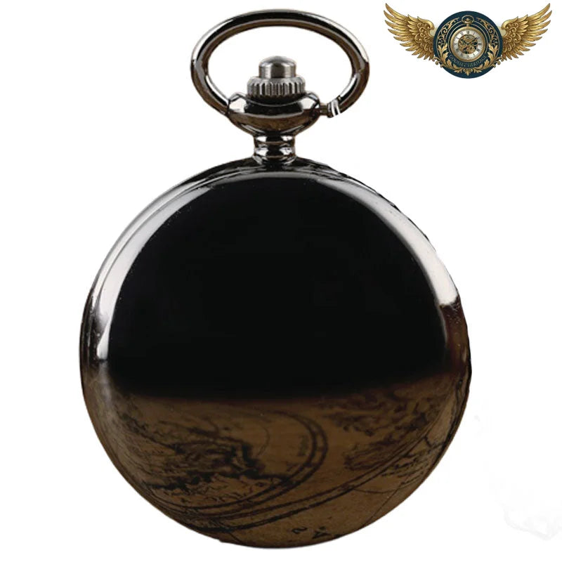 Le Néo-Chasseur - Garde-temps Full-Hunter Noir Personnalisable - Vue 3 - Gousset-heritage