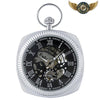 Le Néovictorien - Montre Squelette Manuelle Boîtier Coussin - Argent - Gousset-heritage