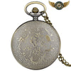Le Nocturne - Montre Gousset Hibou, Patine Bronze Antique - Vue 2 - Gousset-heritage