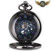 Le Nocturne - Montre Gousset Mécanique Squelette Ajouré - Vue 2 - Gousset-heritage