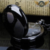 Le Nocturne - Montre Gousset Noir Chasseur Quartz 24H - Vue 2 - Gousset-heritage