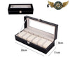 Le Nomade Duo - Coffret de Voyage Simili Cuir Noir 2 Montres - Vue 9 - Gousset-heritage