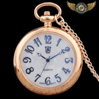 Le Pendentif Néo-Dandy – Montre Gousset Quartz Cadran Nacré - Gousset-heritage