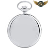 Le Précisionniste | Montre Gousset Quartz Brillant & Cadran Noir - Vue 2 - Gousset-heritage