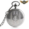 Le Régent - Montre Gousset Chasseur à Double Clapet Sculpté - Argent - Gousset-heritage