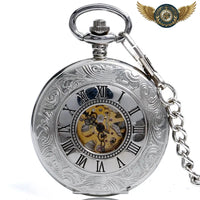 Le Régent - Montre Gousset Double Clapet Mécanique Squelette - Gousset-heritage