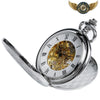 Le Régent - Montre Gousset Double Clapet Mécanique Squelette - Vue 4 - Gousset-heritage