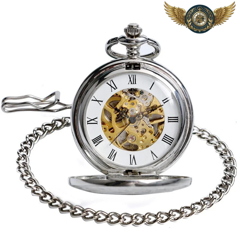 Le Régent - Montre Gousset Double Clapet Mécanique Squelette - Vue 5 - Gousset-heritage