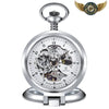 Le Régent - Montre Gousset Mécanique Squelette Argent 47mm - Argent - Gousset-heritage