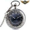 Le Régent – Montre Gousset Automatique Gravée Bleu Nuit - Vue 1 - Gousset-heritage