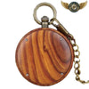 Le Rondin de Bois - Montre Gousset Quartz & Chaîne Bronze Vieilli - Vue 2 - Gousset-heritage