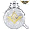 Le Sceau - Montre Gousset Chasseur Quartz | Bijou Symbolique Doré - Vue 3 - Gousset-heritage