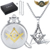 Le Sceau - Montre Gousset Chasseur Quartz | Bijou Symbolique Doré - Vue 6 - Gousset-heritage