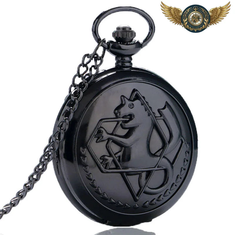 Le Sceau d'Hermès - Montre Gousset Chasseur Noir Gothique - Vue 8 - Gousset-heritage