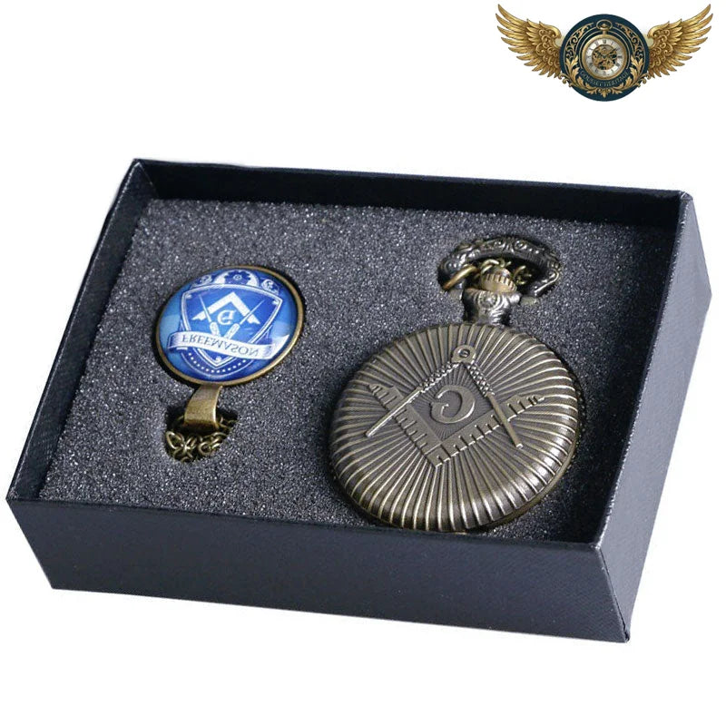 Le Secret de l'Initiation - Montre Gousset Chasseur Bronze - B - Gousset-heritage
