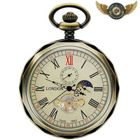 Le Sélénite - Montre Gousset Mécanique Phase de Lune - Gousset-heritage
