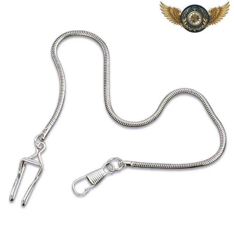 Le Serpentin Élégant - Chaîne de Ceinture Acier Inoxydable - Argent - Gousset-heritage