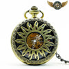 Le Sol Invictus - Montre Gousset Mécanique Bronze Demi-Chasseur - Brown - Gousset-heritage