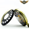 Le Sol Invictus - Montre Gousset Mécanique Bronze Demi-Chasseur - Vue 4 - Gousset-heritage