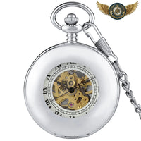 Le Spectacle - Montre de Poche Mécanique Demi-Chasseur Squelette - Gousset-heritage