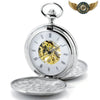 Le Spectre - Montre Gousset Double Chasseur Squelette Manuel - Vue 1 - Gousset-heritage