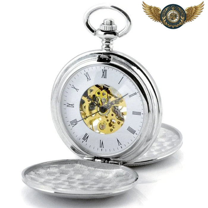 Le Spectre - Montre Gousset Double Chasseur Squelette Manuel - Vue 1 - Gousset-heritage