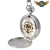 Le Spectre Argenté - Montre de Poche Squelette Double Chasseur - Vue 5 - Gousset-heritage