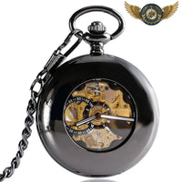 Le Spectre | Montre Gousset Automatique Squelette Demi-Chasseur - Gousset-heritage