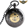 Le Spectre | Montre Gousset Automatique Squelette Demi-Chasseur - Vue 3 - Gousset-heritage