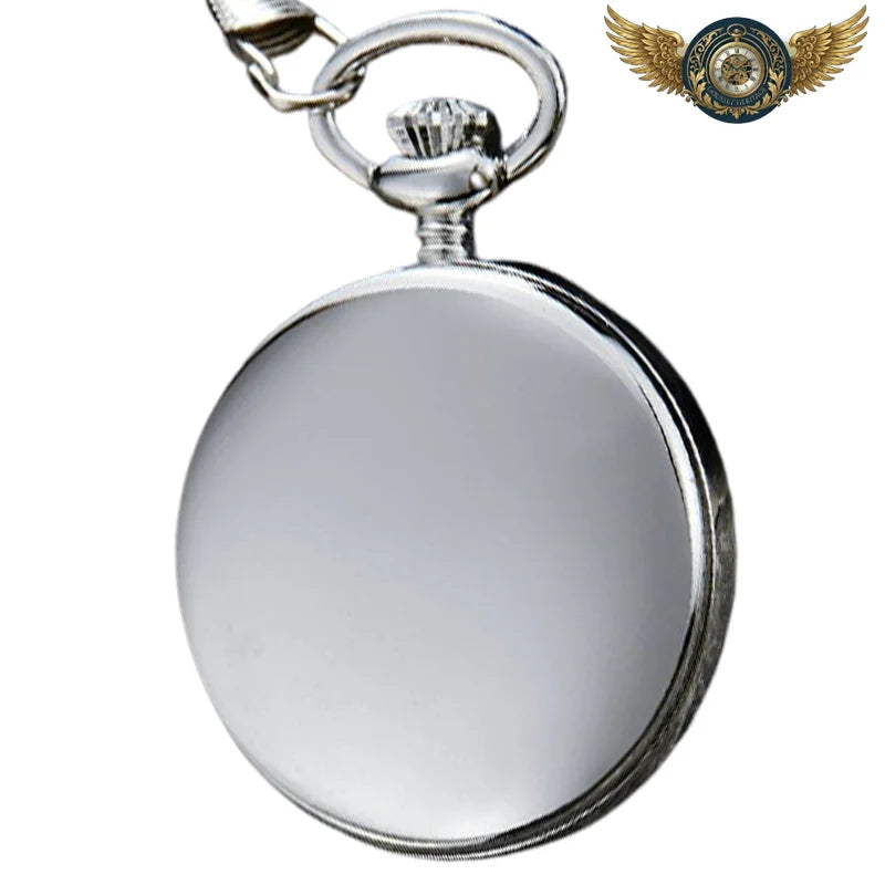 Le Squelette Argent - Montre Gousset Mécanique Romaine - Vue 2 - Gousset-heritage