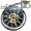 Le Squelette Argent - Montre Gousset Mécanique Romaine - Vue 4 - Gousset-heritage