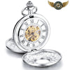 Le Squelette Dandy - Montre de Poche Double Demi Chasseur Mécanique - Vue 2 - Gousset-heritage