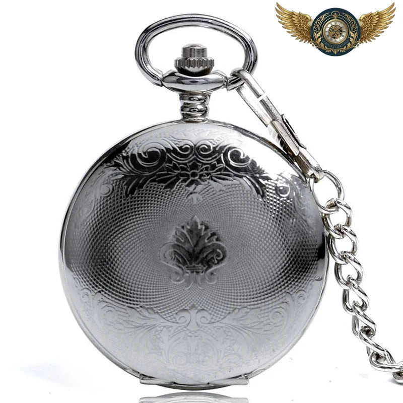 Le Squelette Dandy - Montre de Poche Double Demi Chasseur Mécanique - Vue 3 - Gousset-heritage