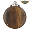 Le Sylvestre - Montre de Poche Bi-Matière Bois Sombre Quartz - Vue 3 - Gousset-heritage
