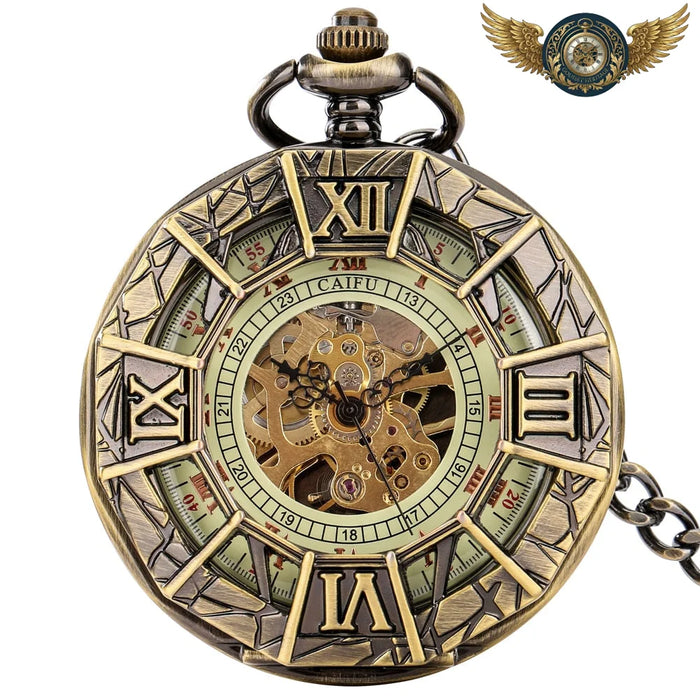 Le Talisman - Montre Gousset Chasseur Automatique Bronze - Default Title - Gousset-heritage