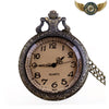 Le Talisman - Montre Pendentif Gravée Bronze Vieilli - Vue 1 - Gousset-heritage