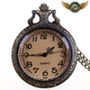 Le Talisman - Montre Pendentif Gravée Bronze Vieilli - Vue 4 - Gousset-heritage