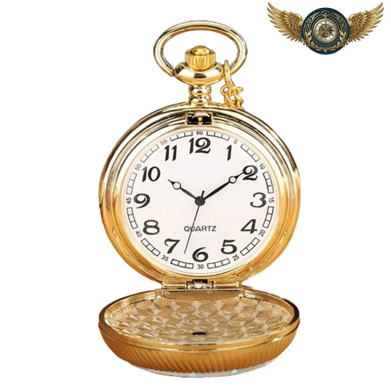 Le Talisman Mandala - Montre Gousset Chasseur Quartz Bohème - Vue 5 - Gousset-heritage
