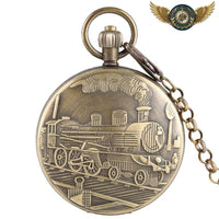Le Transcontinental - Montre Gousset Tourbillon Bronze Antique - Gousset-heritage
